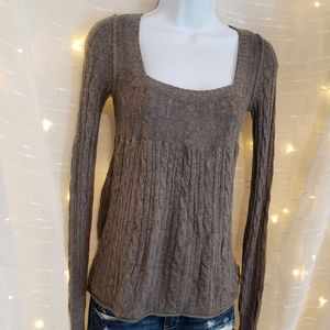Abercrombie and fitch babydoll sweater